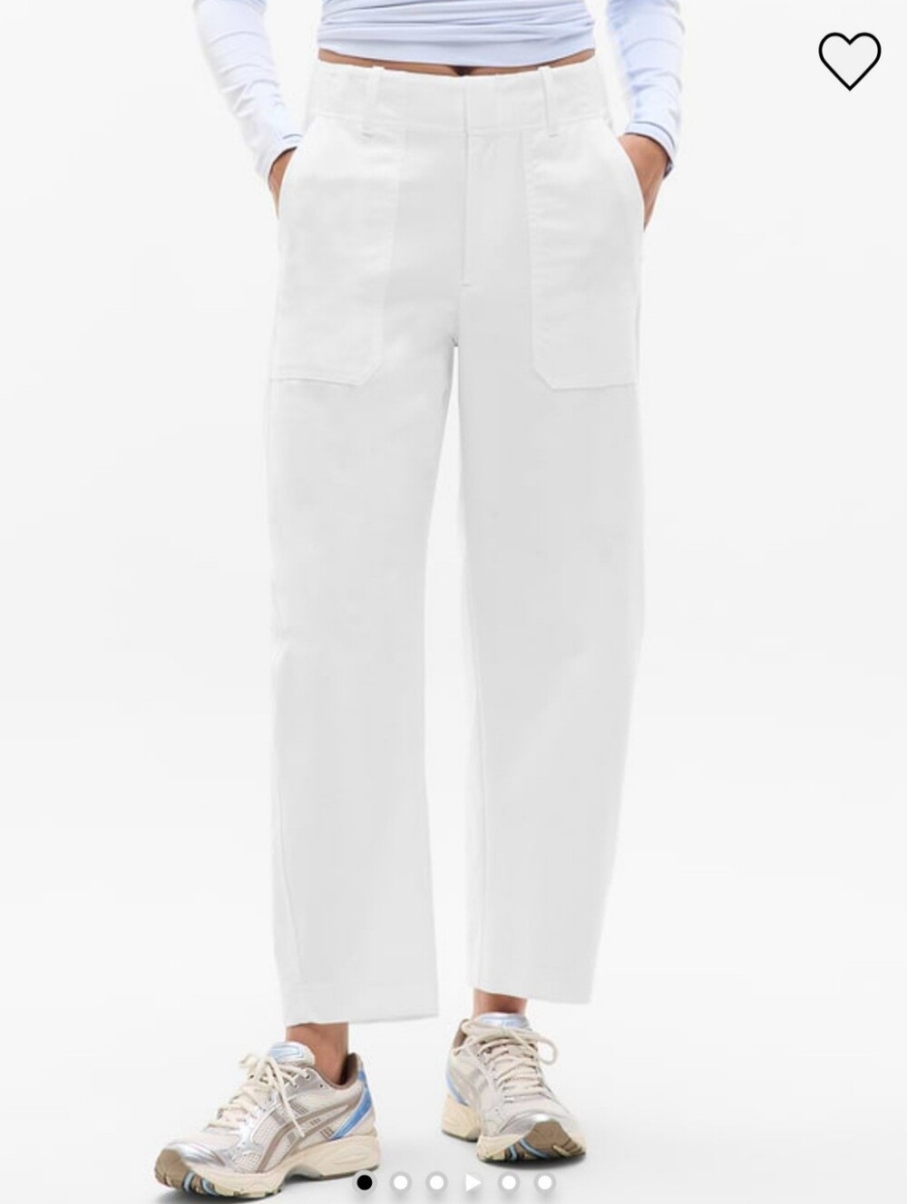 Athleta Skyline High Rise Barrel Leg Pants 14P